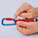 NW-KNIPEX Materialkarabiner (Länge 81 mm / mit Schraubverschluss) - 00 50 03 T BK Thumbnail 9