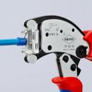 NW-KNIPEX Crimpzange (Gesamtlänge 200 mm / 0,14 - 16 mm² brüniert) - 97 53 18 Thumbnail 8