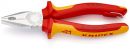 NW-KNIPEX Kombizange (Länge 180 mm / Mehrkomponenten-Hüllen) - 03 06 180 T Thumbnail 1