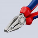 NW-KNIPEX Kombizange (Länge 180 mm / verchromt Mehrkomponentenhüllen) - 03 05 180 Thumbnail 3