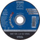PFERD Trennscheibe (D125x2,4mm gerade / Stahl / Inhalt: 25 Stück) - 61321222 Thumbnail 1