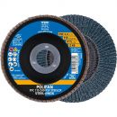 PFERD Fächerscheibe (Ø 115 mm Körnung 40 konisch / Stahl / INOX Zirkonkorund / Inhalt: 10 Stück) - 67764115 Thumbnail 1