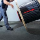 RUNPOTEC Kabelabroller Ø 500 mm Tragfähigkeit 800 kg - 10187 Thumbnail 7