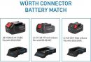 Scangrip Akku-Adapter passend für WÜRTH - 03.6150C Thumbnail 3