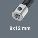 NW-Wera Einsteckmaulschlüssel Schlüsselweite 10-13 mm 9x12 mm - 05020175001 Thumbnail 4
