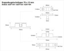 BMB Doppelkugelschnäpper (Messing vernickelt / 60 mm / Inhalt: 24 Stück) - 0207157 Thumbnail 3