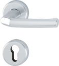 NW-HOPPE Rosettengarnitur (Aluminium F1 / rund PZ) - 3067315 Thumbnail 1