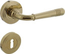 MATADOR Rosetten-Drückergarnitur (Zamak F3 Messing / rund BB) - 0013.172503 Thumbnail 1