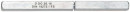 Dieckmann Panikstift Vierkant 9 x 140 mm - 0566/6080/00 Thumbnail 1