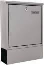Edding Briefkasten (Höhe 435 mm Breite 300 mm Tiefe 100 mm / grau Edelstahl) - T06045 Thumbnail 1