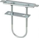 VORMANN Heizkörperkonsole (Länge 190 mm Breite 45 mm / Stärke 1,5 mm Stahl blau verzinkt) - 005102000 Thumbnail 1