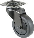 BS ROLLEN Lenkrolle (Rad-Ø 75 mm Tragfähigkeit 75 kg / mit Anschraubplatte Kugellager) - A800.A85.075.06 Thumbnail 1