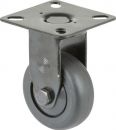 BS ROLLEN Bockrolle (75 mm 75 kg / Gummi Kugellager) - A810.A85.075.06 Thumbnail 1