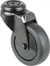 BS ROLLEN Lenkrolle (Rad-Ø 75 mm Tragfähigkeit 75 kg / mit Rückenloch Kunststoff Kugellager) - A801.A85.075.06 Thumbnail 1