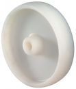 BS ROLLEN Ersatzrad (Rad-Ø 125 mm Tragfähigkeit 300 kg / Kunststoff weiß) - A90.128 Thumbnail 1