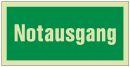 JUMBO Rettungszeichen (L297xB148 mm / Notausgang grün/weiß) - 3000277455 Thumbnail 1