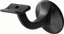 Hermeta Handlaufträger (Aluminium kunststoffbeschichtet schwarz / Durchmesser Wandplatte 56 mm) - 3506-70E Thumbnail 1