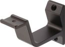 Hermeta Handlaufträger Aluminium schwarz kunststoffbeschichtet - 3550-18E Thumbnail 1