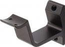Hermeta Handlaufträger Aluminium schwarz kunststoffbeschichtet - 3552-18E Thumbnail 1