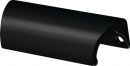 Hermeta Möbelgriff (schwarz kunststoffbeschichtet / 78 mm) - 4089-18E Thumbnail 1