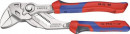 NW-KNIPEX Clé à pinces (longueur 180 mm envergure 40 mm / chromé gaines multi-composants) - 86 05 180 Thumbnail 1