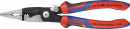 NW-KNIPEX Elektroinstallationszange (Länge 200 mm / poliert Mehrkomponentenhüllen) - 13 92 200 Thumbnail 4