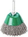 LESSMANN Flächenbürste (Ø 50 mm Schaft 6 mm Drahtstärke 0,3 mm / VA) - 435362 Thumbnail 1