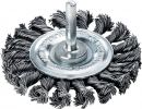 LESSMANN Rundbürste (Ø 75 mm Schaft 6 mm Drahtstärke 0,5 mm / Stahl 12 mm) - 417198 Thumbnail 1