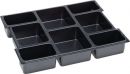 BS SYSTEMS Kleinteileeinsatz (B404xT312xH61mm Polystyrol / mit 8 Mulden) - 1000010125 Thumbnail 1