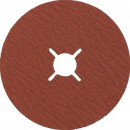 Tyrolit Fiberscheibe (Ø 125 mm Körnung 120 / Stahl, Edelstahl Keramikkorn / Inhalt: 25 Stück) - 34486205 Thumbnail 1