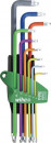 Wiha Stiftschlüssel-Set (9-teilig T8 - T40 / farbcodiert TORX®) - 46556 Thumbnail 1
