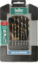 Heller Metallbohrer-Set (Nenn-Ø 1-10 / HSS-Co TiN) - 31226 Thumbnail 1