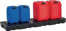 CEMO Regalwanne (28 l L1295xB395xH95mm / Polyethylen mit PE-Rost und Leckanzeiger) - 11736 Thumbnail 3