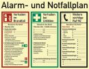 ALFRA Alarm-/Notfallplan L620xB480 mm Kunststoff - 57279 Thumbnail 1