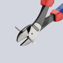NW-KNIPEX Kraftseitenschneider (Länge 250 mm / Form 2) - 74 22 250 Thumbnail 2