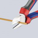 NW-KNIPEX Seitenschneider (Länge 180 mm / Kopf verchromt) - 70 05 180 Thumbnail 4
