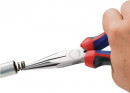 NW-KNIPEX Langbeckzange (Gesamtlänge 160 mm Form 2 / Kopf verchromt lang, flach-rund) - 30 25 160 Thumbnail 6