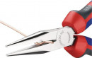 NW-KNIPEX Langbeckzange (Gesamtlänge 160 mm Form 2 / Kopf verchromt lang, flach-rund) - 30 25 160 Thumbnail 7