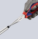 NW-KNIPEX Flachrundzange (Länge 200 mm verchromt / gerade) - 26 15 200 Thumbnail 6