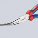 NW-KNIPEX Flachrundzange (Länge 200 mm verchromt / 40° gewinkelt) - 26 25 200 Thumbnail 8