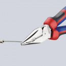 NW-KNIPEX Spitzkombizange (Länge 185 mm / poliert Comfort-Griff) - 08 22 185 Thumbnail 4