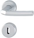 NW-HOPPE Rosettengarnitur (Aluminium F1 / rund OB) - 3067286 Thumbnail 1