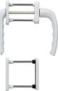 NW-HOPPE Balkongarnitur (Aluminium F9016 / 63-73 mm) - 3273952 Thumbnail 1