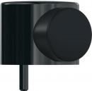 HEWI Bodentürpuffer (Ø 52 mm Höhe 42,5 mm / 90 tiefschwarz) - 615 90 Thumbnail 1