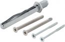 NW-HOPPE Befestigungs-Set (50-55 mm M5 x 65 + 4,0 x 60 / Vierkant 8 x 80 mm) - 11509247 Thumbnail 1