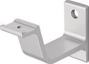 Hermeta Handlaufträger Aluminium silberfarbig eloxiert - 3551-01E Thumbnail 1