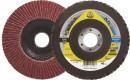 KLINGSPOR Fächerscheibe (Ø 125 mm Körnung 40 mm gewölbt / Stahl keramischer Korund / Inhalt: 10 Stück) - 369280 Thumbnail 1