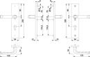 NW-HOPPE Schutzgarnitur (Aluminium F2 / 92 mm) - 3701355 Thumbnail 3