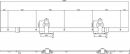 MATADOR Schiebesystem (100 kg 2000 mm schwarz / Holztüren 38-40 mm Komplettset) - 0023.450100 Thumbnail 3