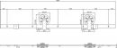 MATADOR Schiebesystem (100 kg 2000 mm schwarz / Holztüren 38-40 mm Komplettset) - 0023.450120 Thumbnail 3